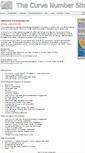 Mobile Screenshot of curve-number.com